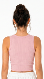 Kareno fitted women crop top breathable stretch material