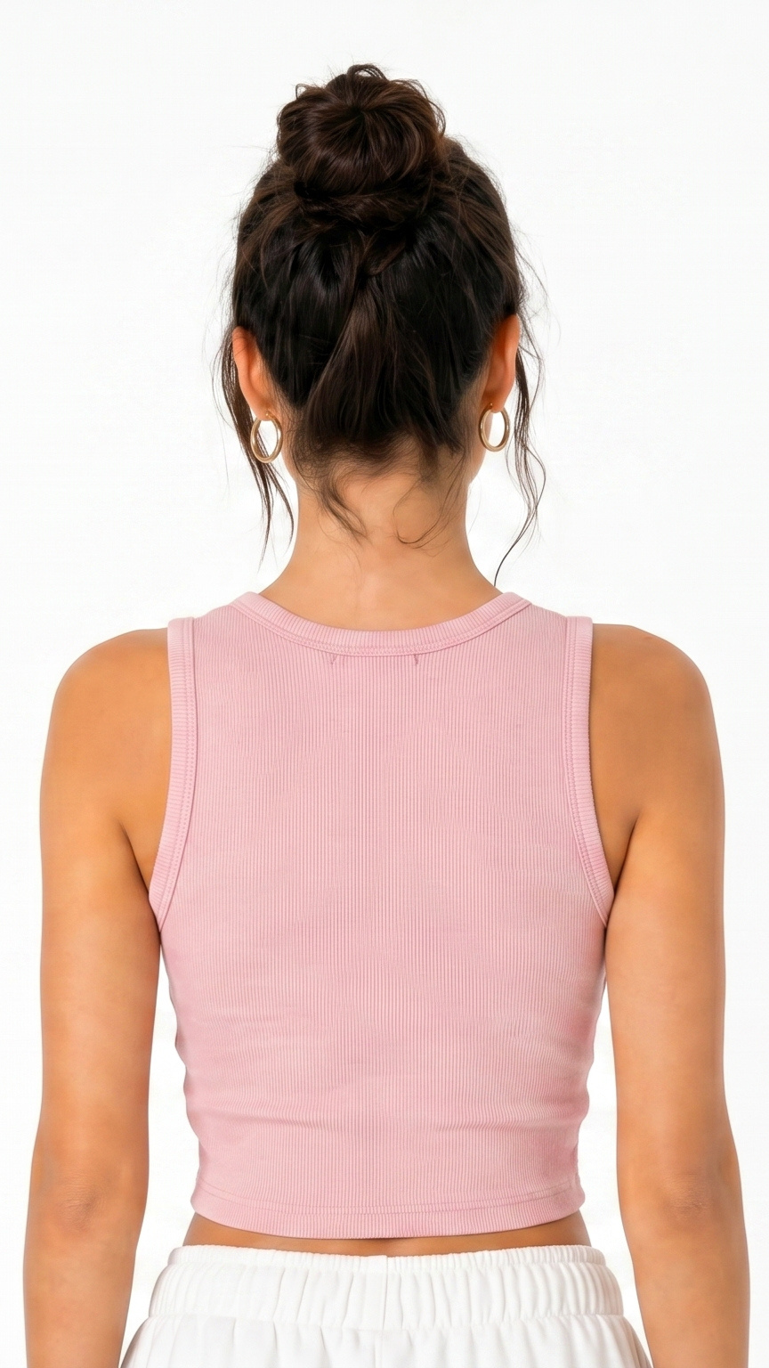 Kareno fitted women crop top breathable stretch material