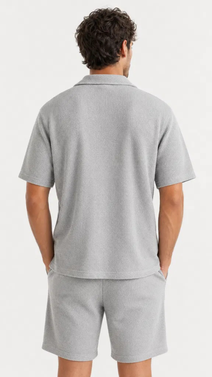 Kareno premium waffle fabric co ord set for men