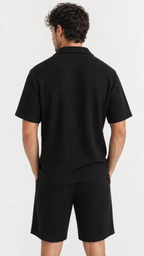 Kareno men textured waffle fabric matching outfit