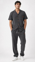 Premium Men’s Waffle Summer Set