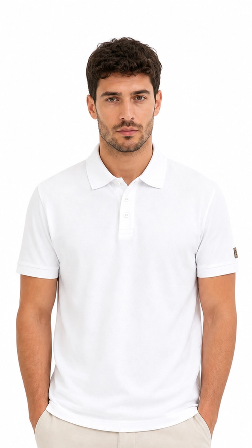 Kareno classic pique polo shirt for men modern smart casual look