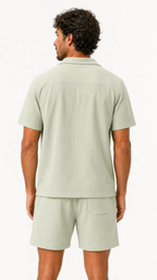 Premium Men’s Waffle Summer Set