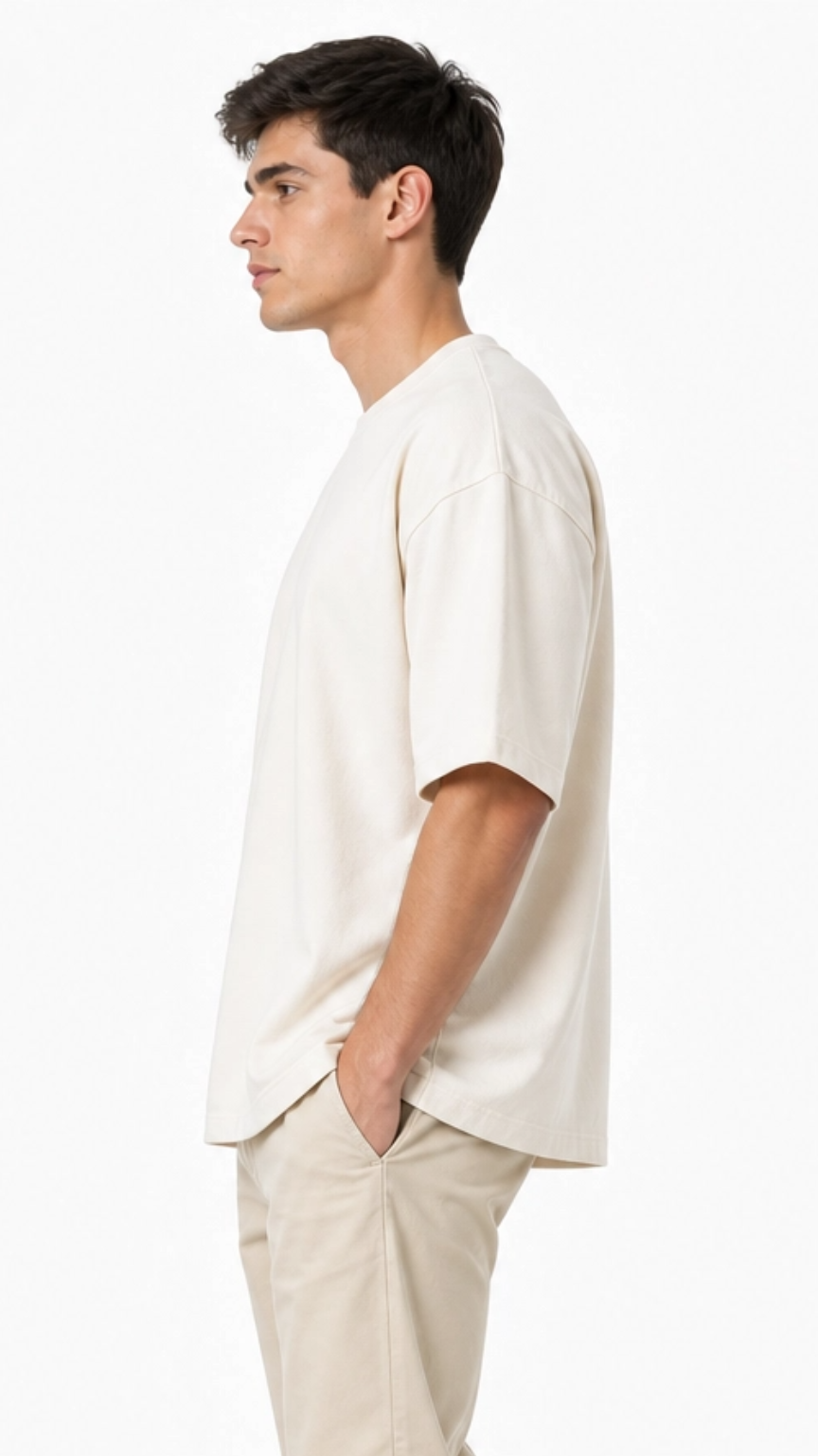 Kareno premium blank tee modern relaxed silhouette