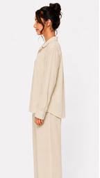 Kareno women relaxed linen co ord set minimalist fashion