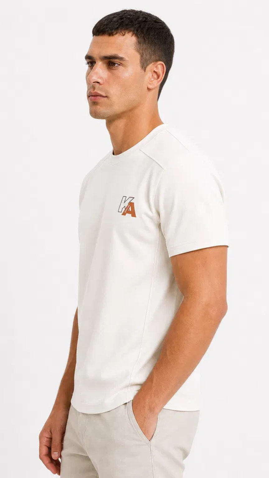 Kareno ka classic tee clean studio front image