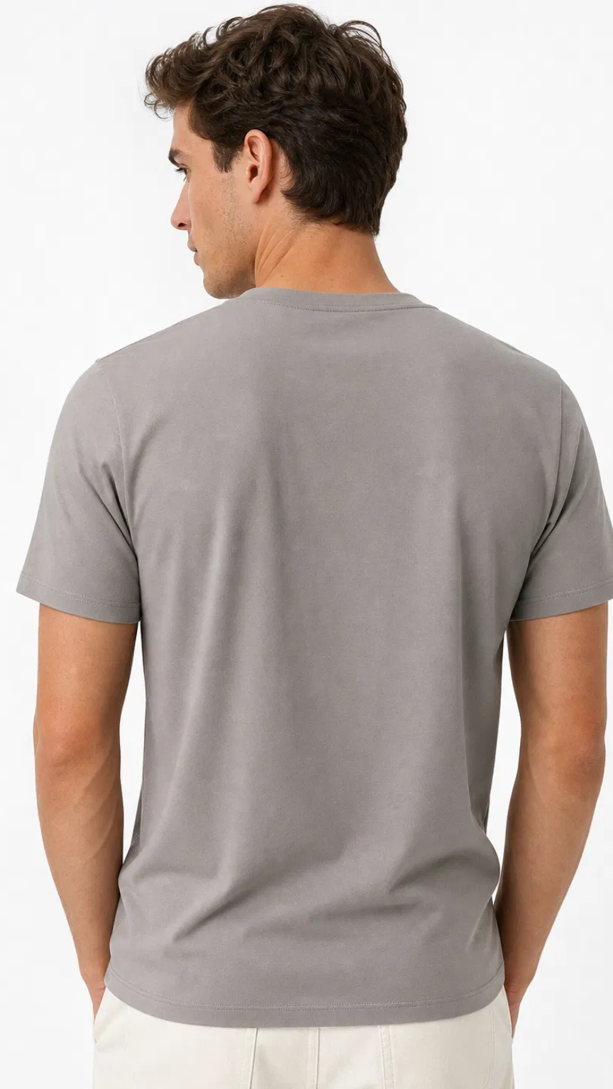 Kareno casual men soft touch shirt minimalist style