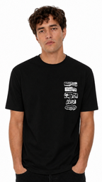 Kareno oversized logo t shirt for men casual premium outfit