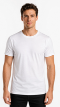 Kareno simply white oversized t shirt clean aesthetic