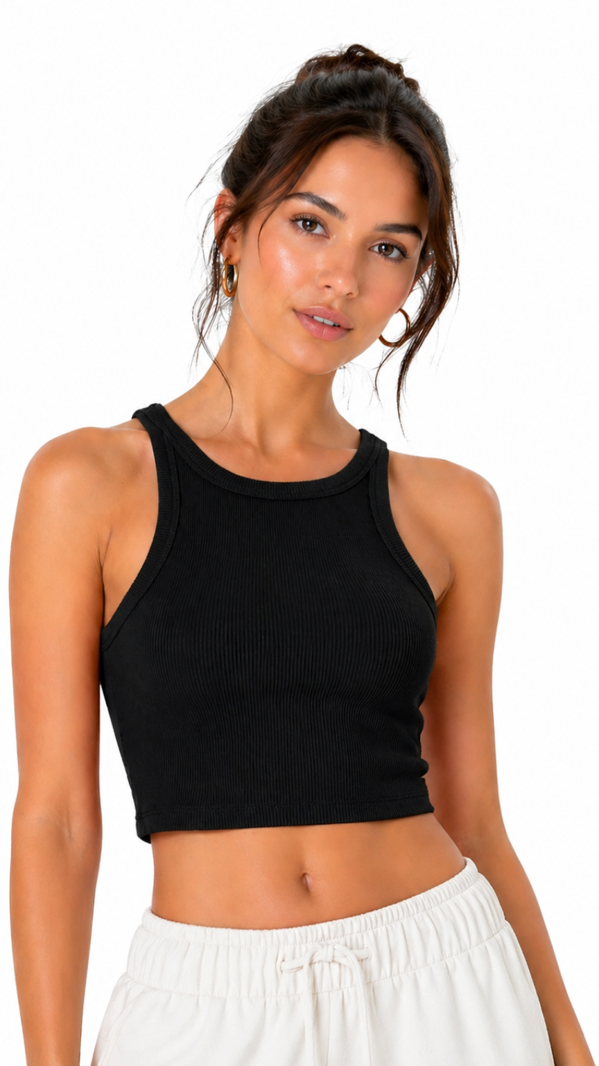 Kareno fitted women crop top modern sporty design