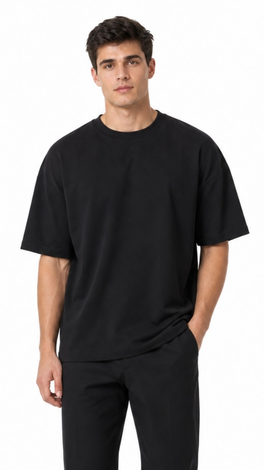 Kareno blank oversized tee premium minimalist streetwear