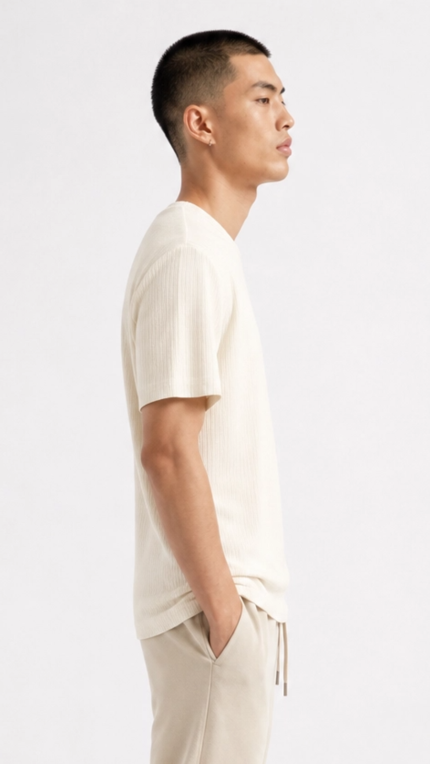 Kareno men premium cotton t shirt modern casual fit
