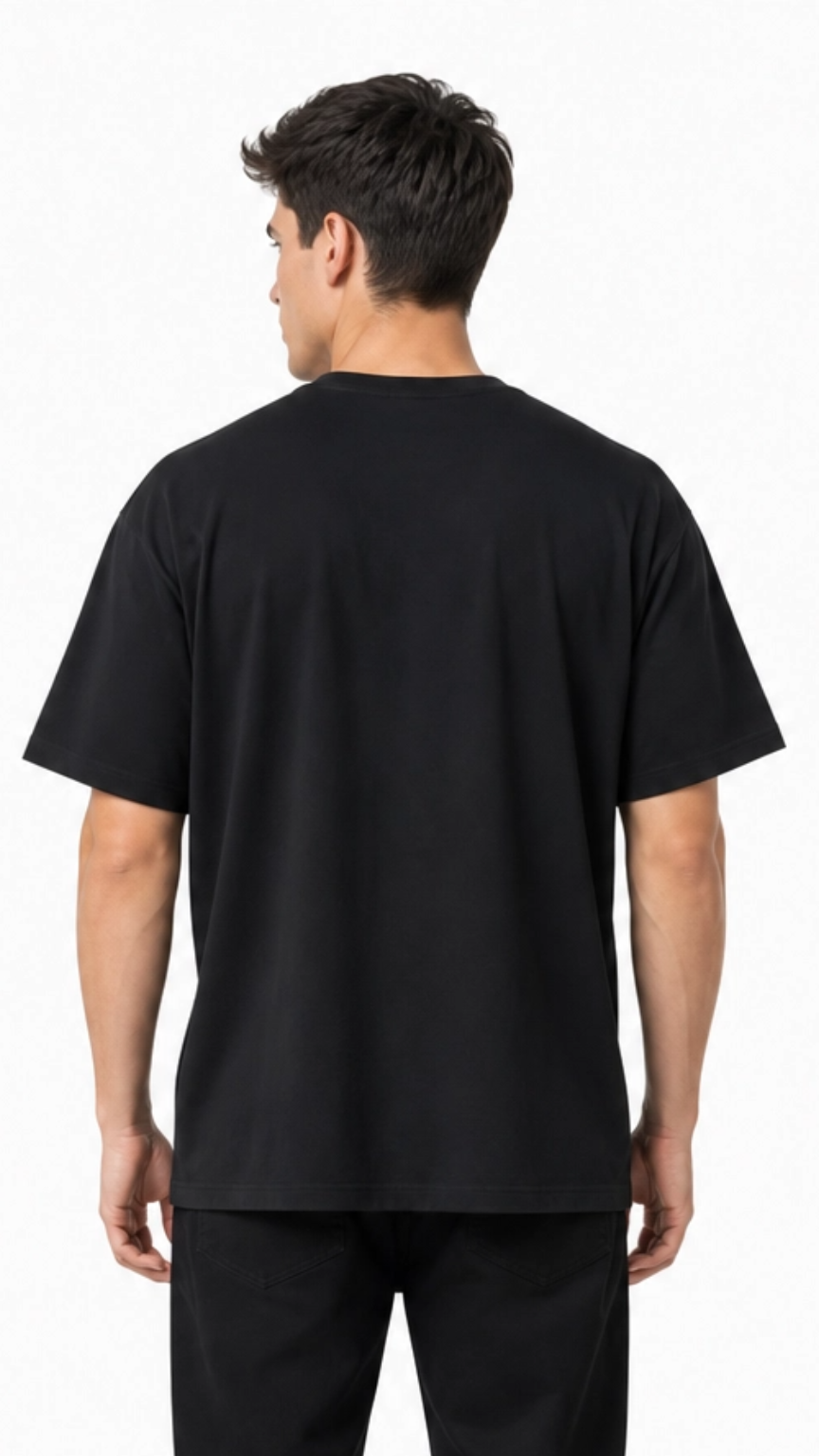 Kareno oversized blank tee breathable premium cotton fabric
