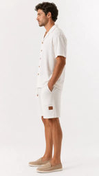 Kareno luxury men matching set breathable summer fabric