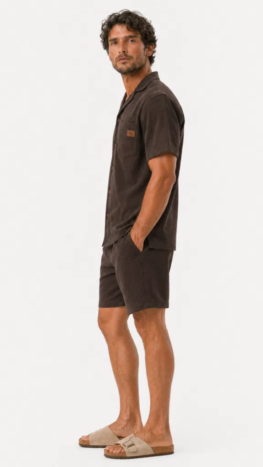 Premium Men’s Waffle Summer Set