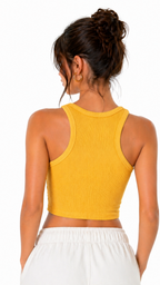 Kareno women stretch crop top active lifestyle outfit