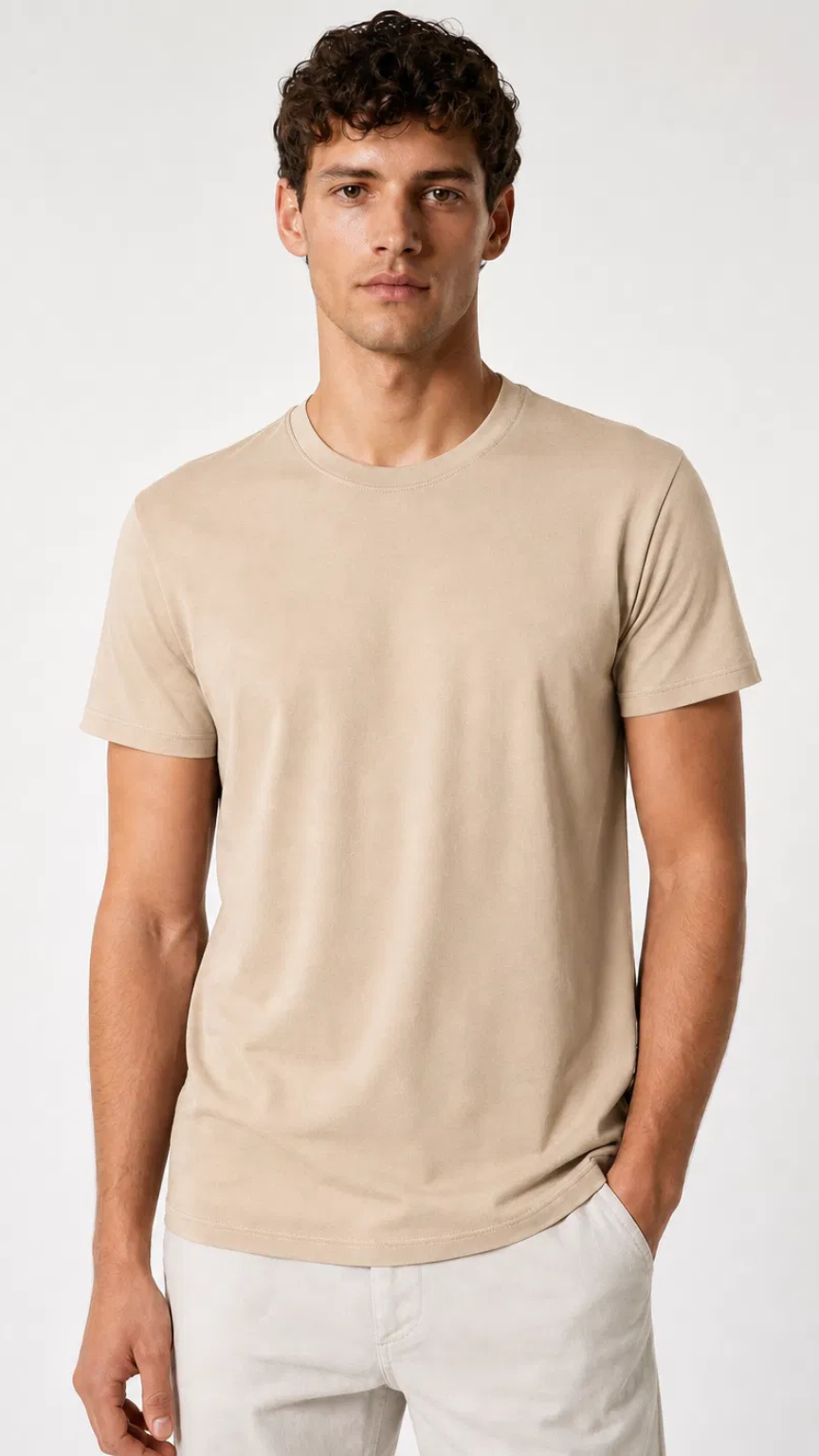 Kareno premium basic tee breathable everyday comfort