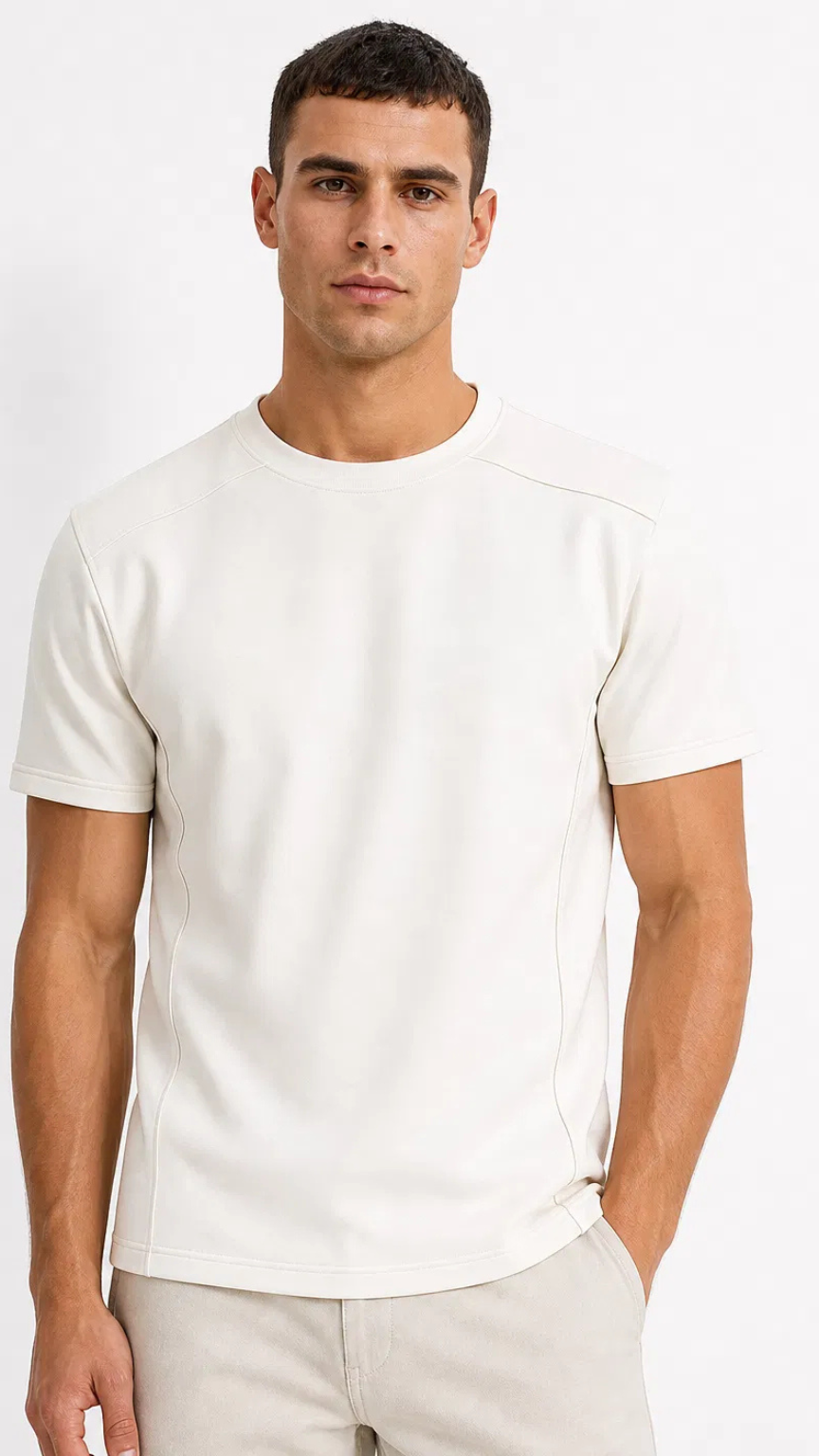 Kareno modern men t shirt premium minimalist aesthetic