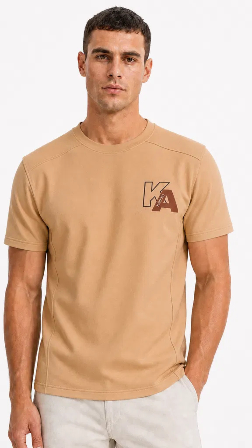 Kareno premium basic t shirt modern relaxed silhouette