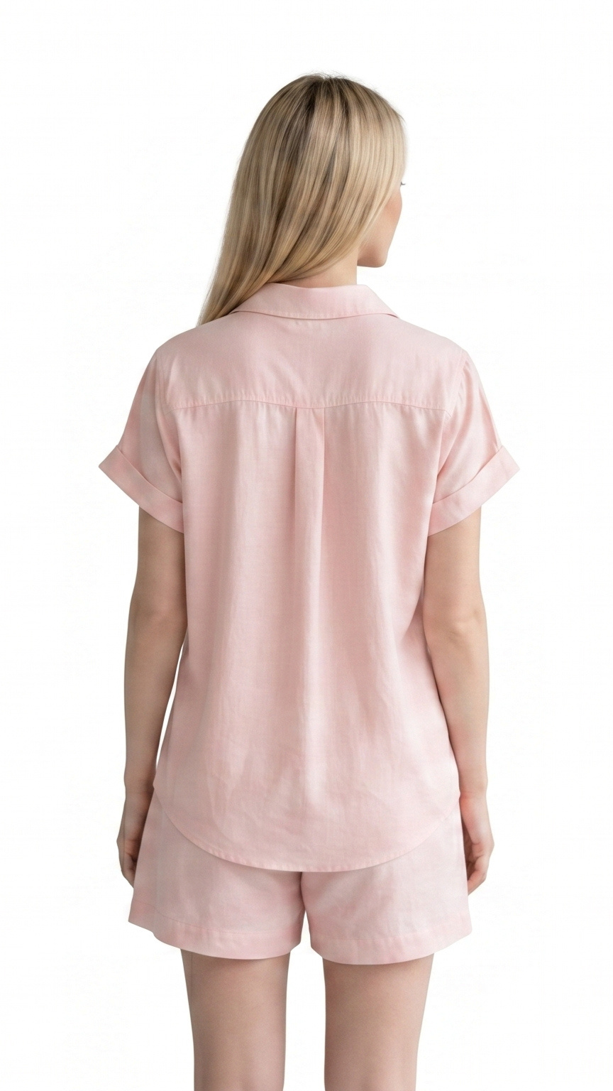 Kareno women pastel pink breathable lounge set