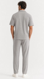Kareno textured men summer set luxury minimalist fashion