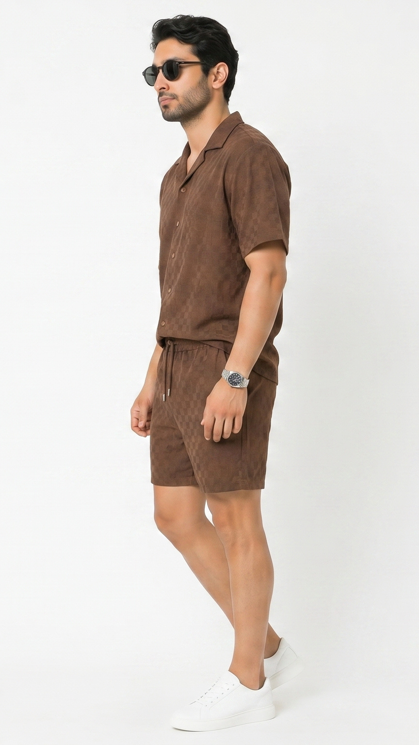 Kareno men lightweight summer co ord set modern fashion