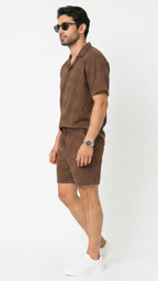 Kareno men lightweight summer co ord set modern fashion