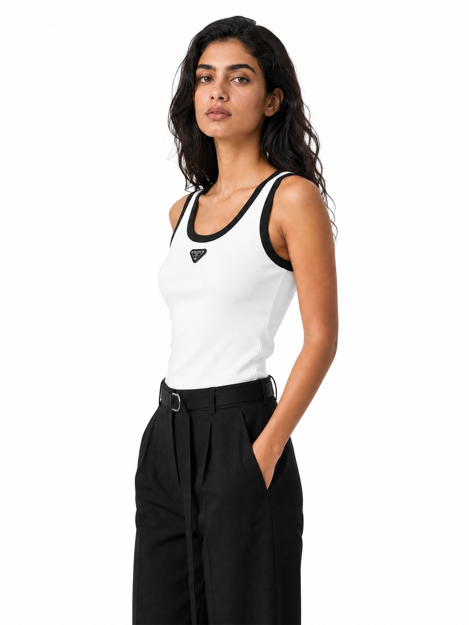 Retro Ribbed Top