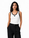 Retro Ribbed Top