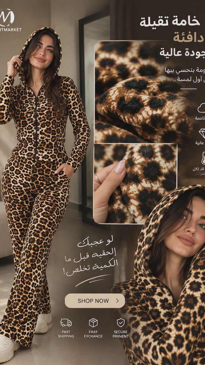  بيجامة ليوبارد لوكس™🐆